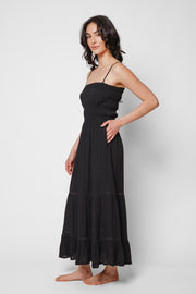 Miami Luxe Smocked Tiered Dress