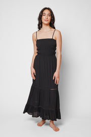 Miami Luxe Smocked Tiered Dress