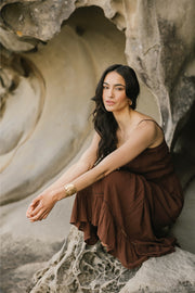 Miami Luxe Smocked Tiered Dress