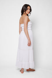 Miami Luxe Smocked Tiered Dress