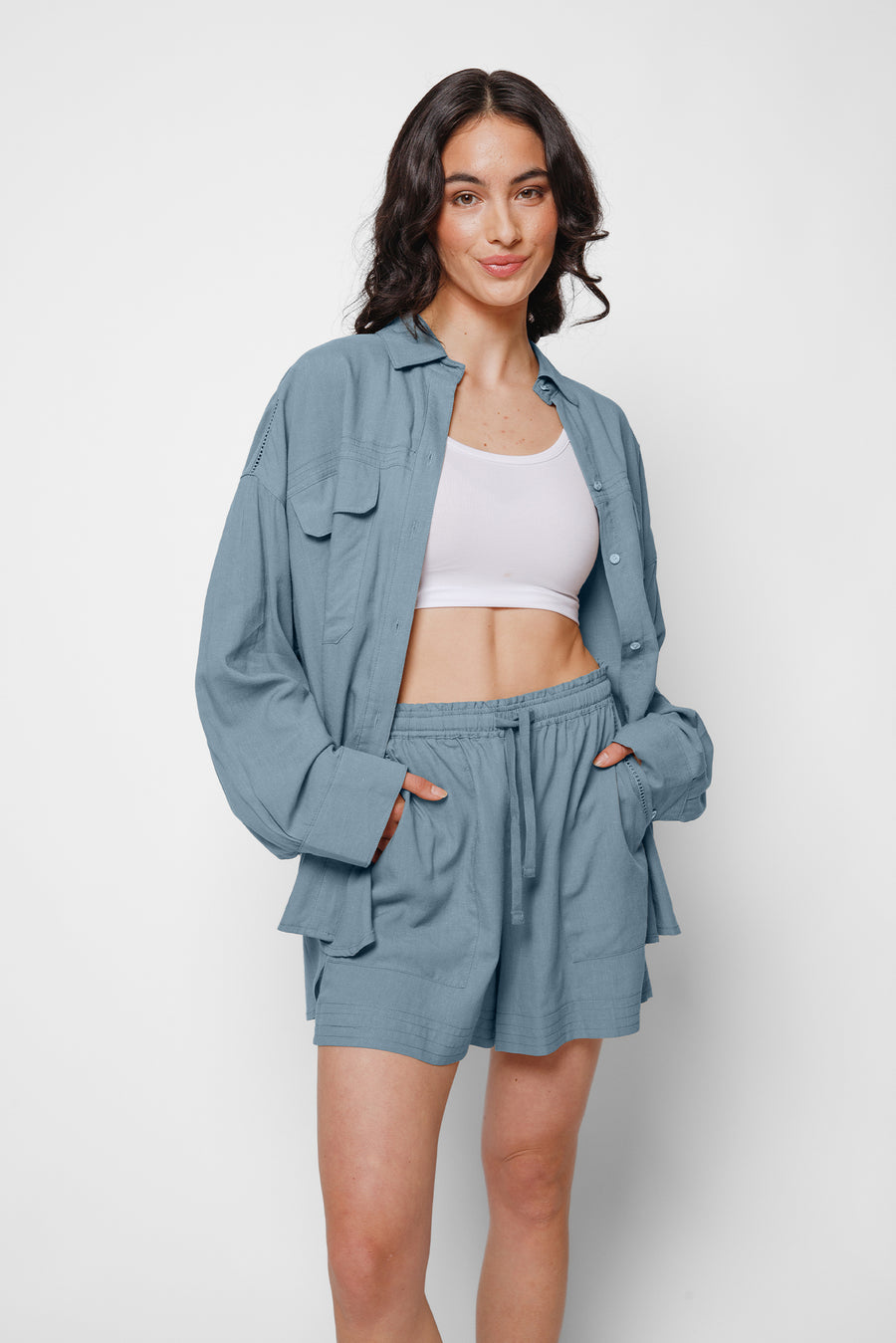 Capri Beach to Street Shirt