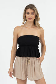 Miami Ruffle Bandeau Top