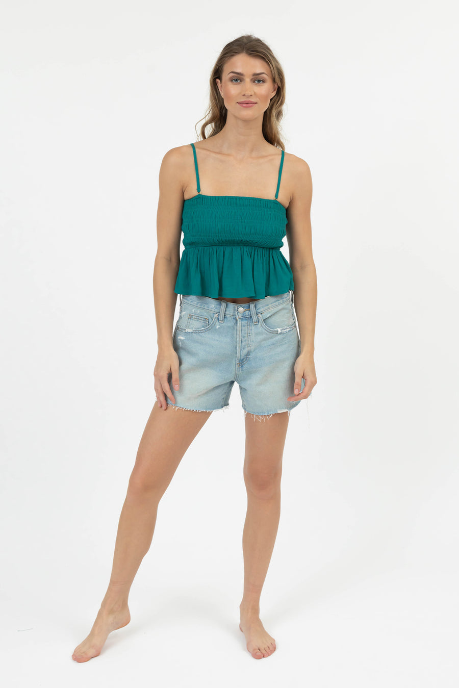 Miami Ruffle Bandeau Top