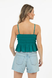 Miami Ruffle Bandeau Top