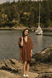 Miami Big Shirt Dress