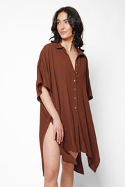 Miami Big Shirt Dress