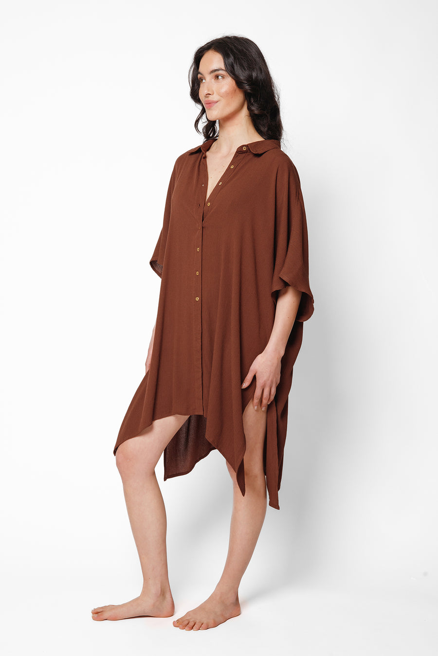 Miami Big Shirt Dress