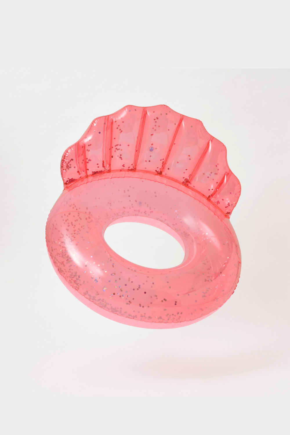Sunnylife Luxe Round Pool Ring - Neon Coral