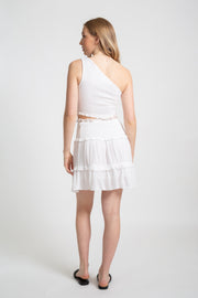 Miami Smocked Band Ruffle Skirt