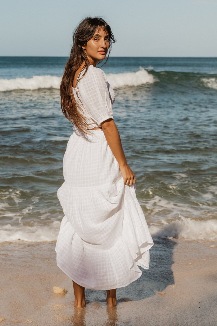 Jupe longue à plusieurs niveaux Riviera Boho